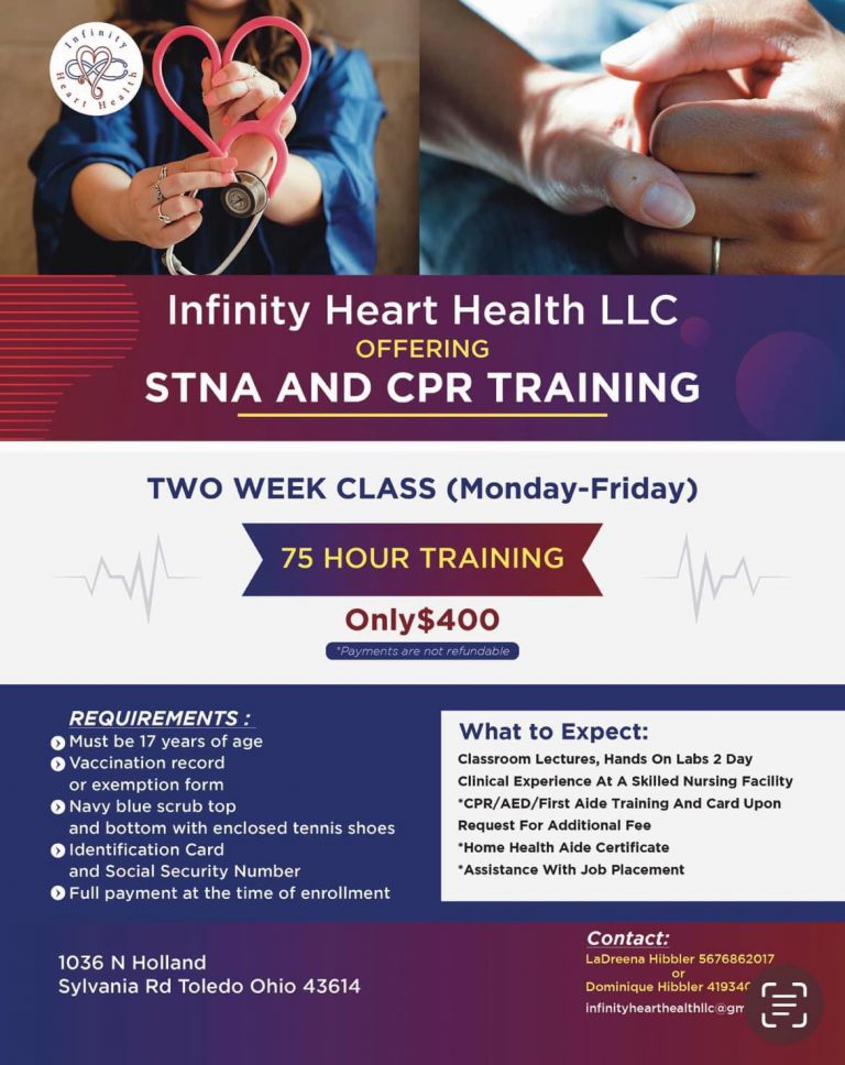 Best STNA & CPA Training in Ohio – Register for Professional STNA & CPA ...